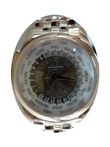 Patek Philippe WORLD TIME PINK GOLD BRAC...