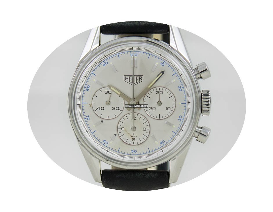 Heuer Carrera 1964 Reedition Steel Full ...