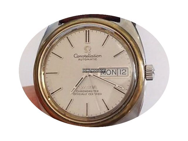 Omega Constellation 18k & Stainless Stee...