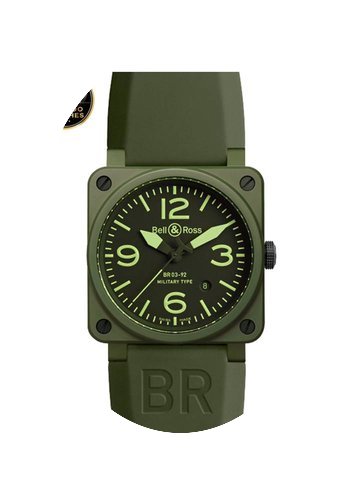 Bell & Ross BR 03-92 Military Cerami...