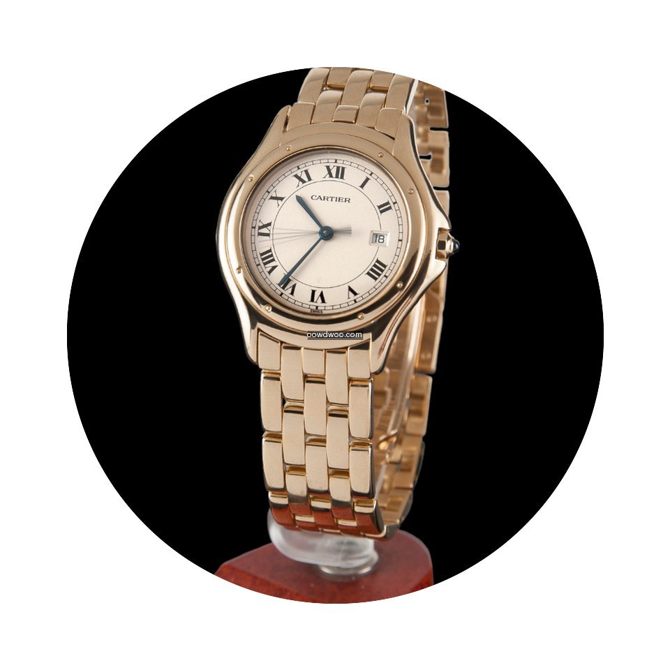 Cartier Panthere Cougar Yellow Gold Quar...