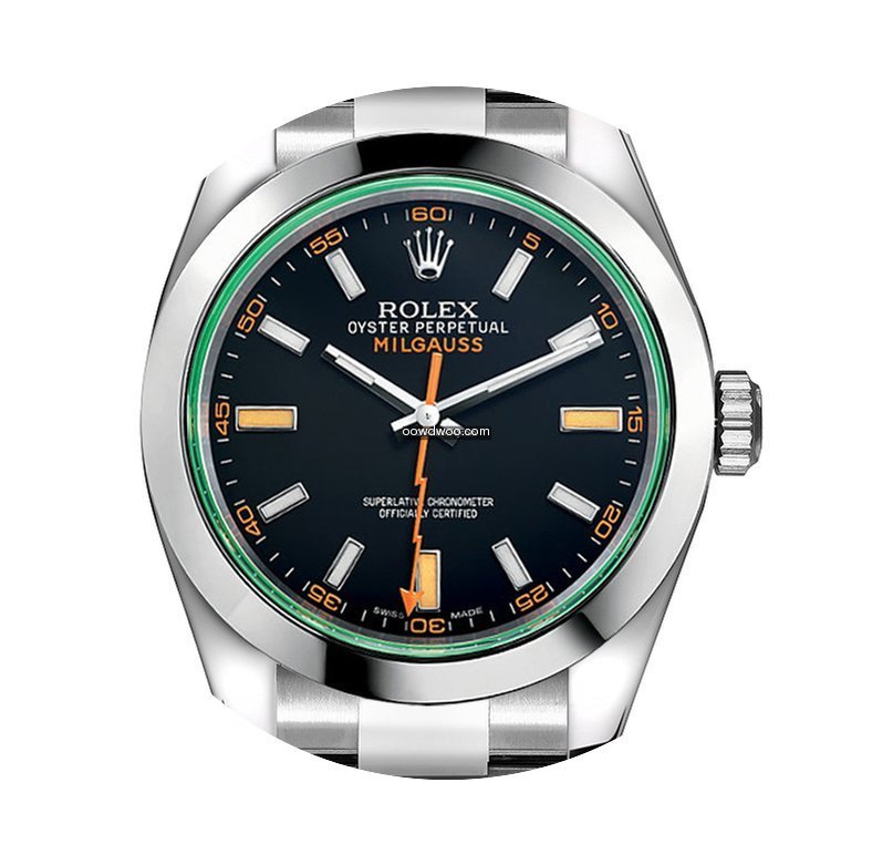 Rolex Milgauss Black Dial...