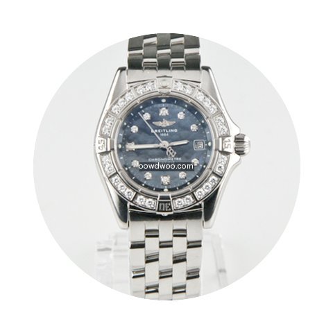 Breitling Callisto w/ MoP Diamond Dial &...