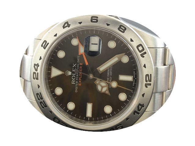 Rolex Explorer II 42mm, Black Dial - Sta...