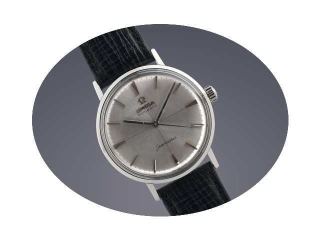 Omega Seamaster watch steel automatic...