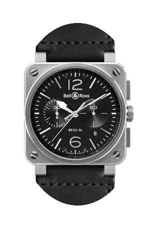 Bell & Ross Steel Chronographe...