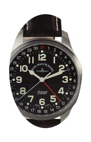 Zeno-Watch Basel OS Pilot Pointer Date...