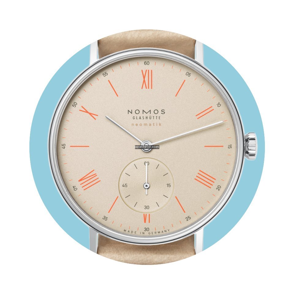 Nomos Ludwig Neomatik Champagner Saphirg...