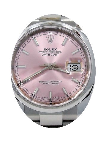Rolex Datejust 36 116200-PNKSDO Pink Ind...