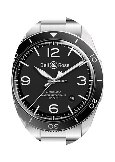 Bell & Ross BR V2-92 Black Steel...
