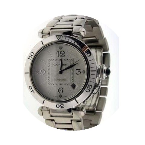 Cartier Pasha 18k - Men's...