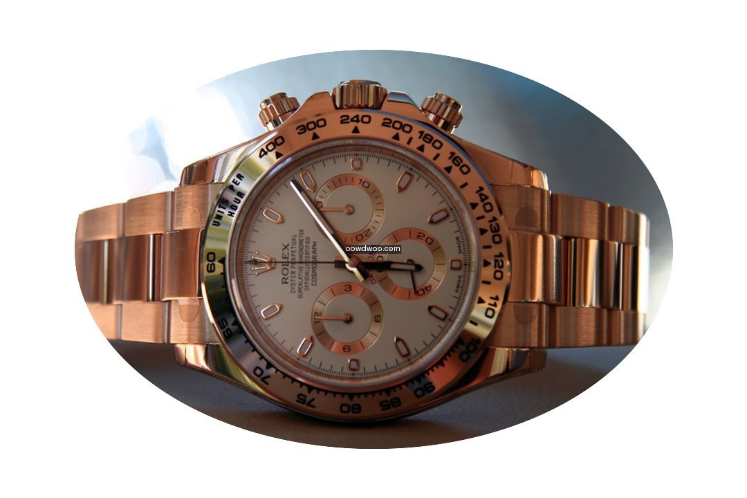 Rolex DAYTONA Rose GOLD / Or Rose...