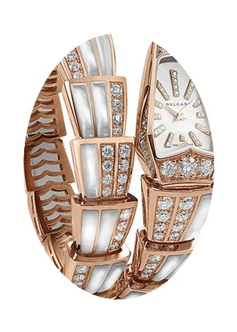 Bulgari Serpenti Jewelery Scaglie 26mm L...
