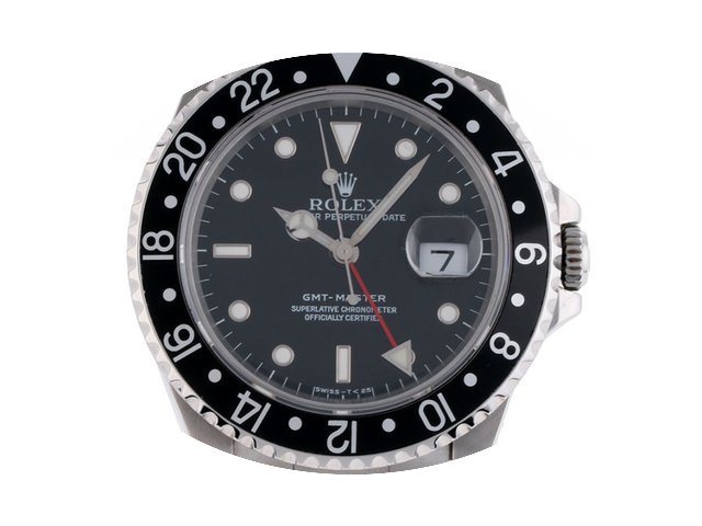 Rolex GMT Master I schwarz Stahl Automat...