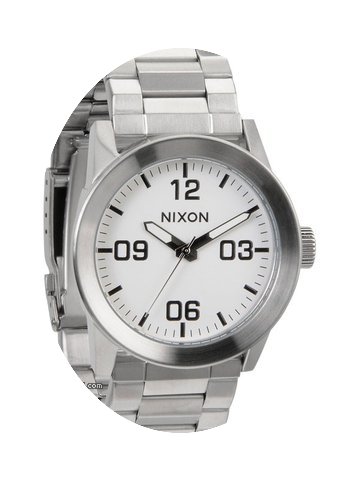 Nixon Private SS A276-100 White Herrenuh...