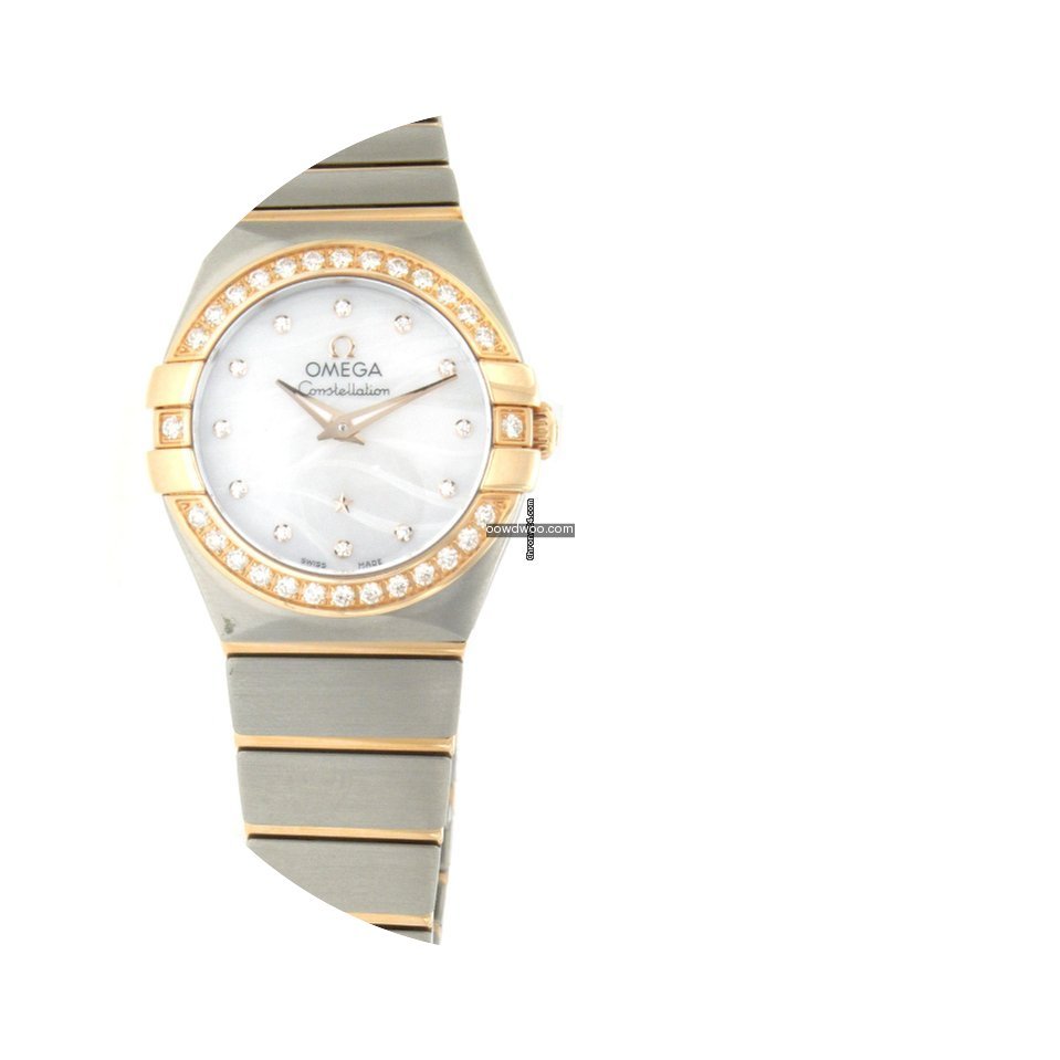 Omega CONSTELLATION 24 MM QUARTZ BRUSHED...