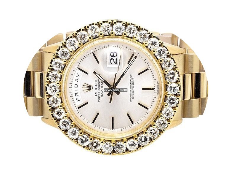 Rolex 18K Mens Yellow Gold Rolex Preside...