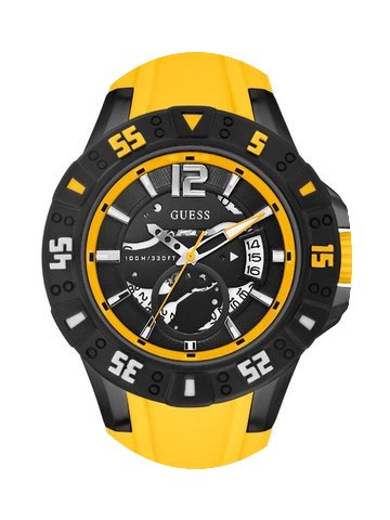 Guess Herrenuhr W0034G7 XXL Armbanduhr...