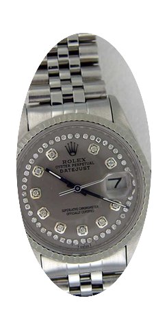 Rolex Mens Datejust Stainless Steel 1622...