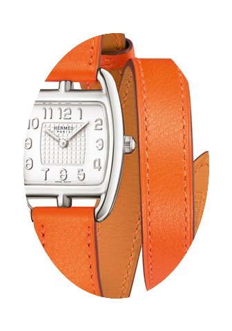 Hermès Cape Cod Tonneau Quartz Small PM...