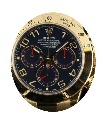 Rolex New Daytona 116528 Blue New Style ...