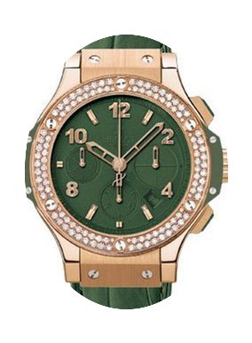 Hublot 41mm Big Bang Dark Green with Dia...