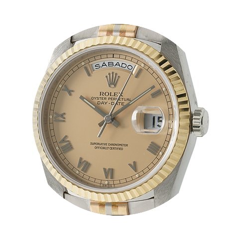 Rolex Day-Date President Tridor Champagn...