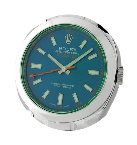 Rolex Milgauss Stainless Steel 40mm Gree...