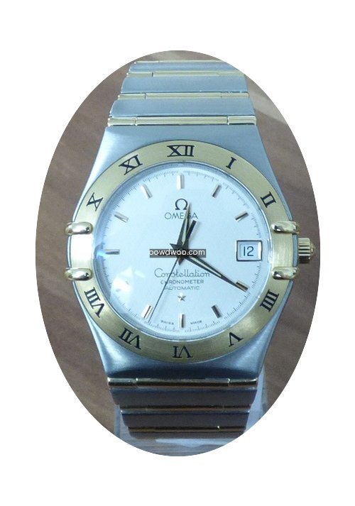 Omega Constellation Men Stahl /18k Gelbg...