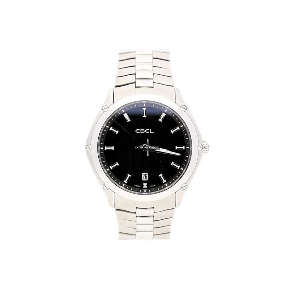 Ebel Classic Sport e9955Q41 - Black Dial...