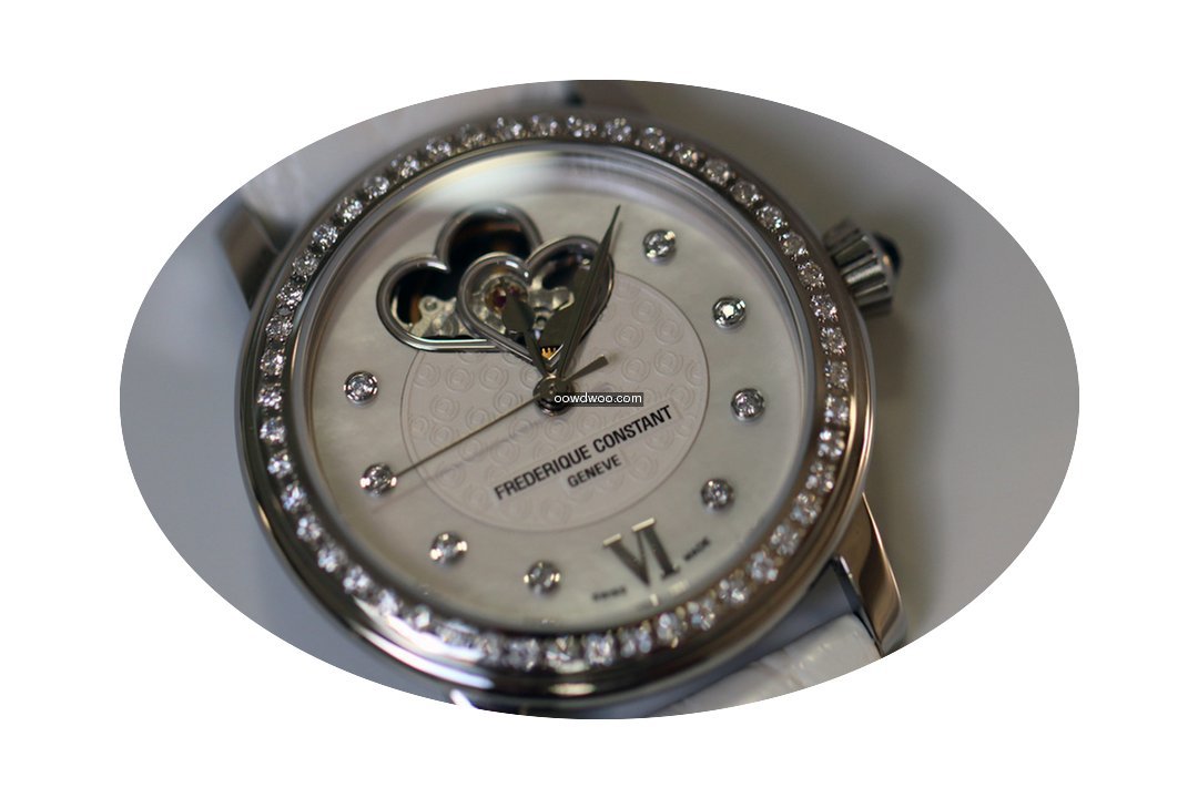 Frederique Constant Double cœur Diamant...