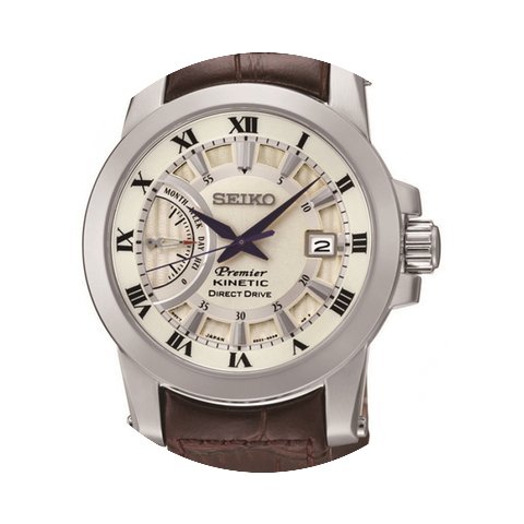 Seiko Premier Kinetic Direct Drive Herre...