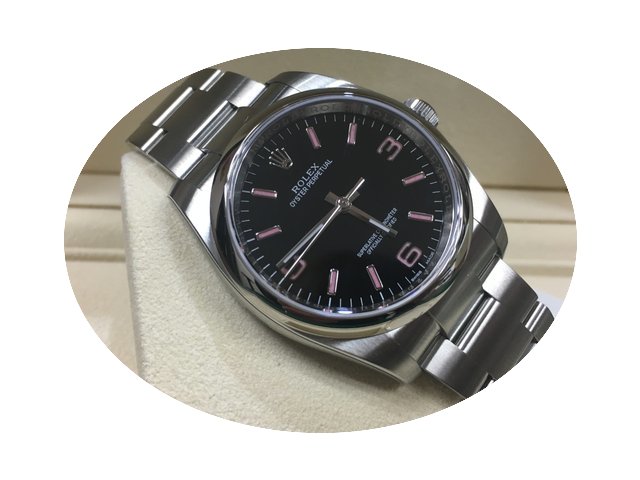 Rolex 36mm Oyster Perpetual 116000 Black...