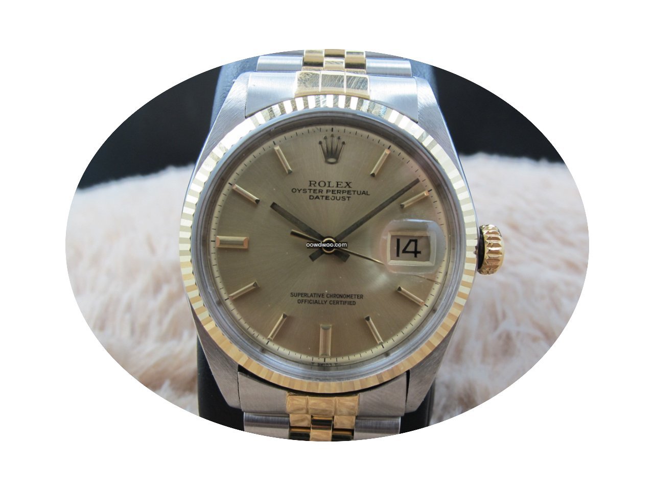 Rolex DATEJUST 1601 2-Tone SS/Gold ORIGI...
