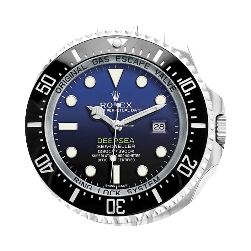 Rolex Deep Sea Black-blue/Steel Ø44 mm ...