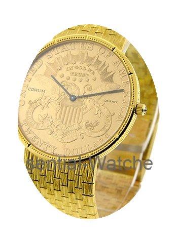 Corum $20 Gold Coin Watch on Bracelet...