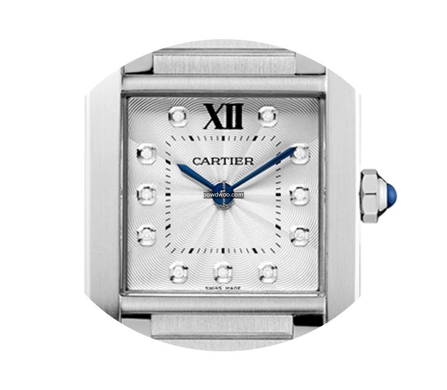 Cartier Tank Française Silver Quartz Si...