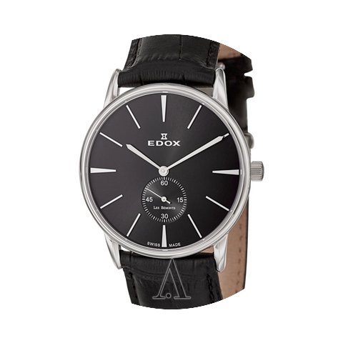 Edox Men's Les Bemonts Ultra Slim Handwi...