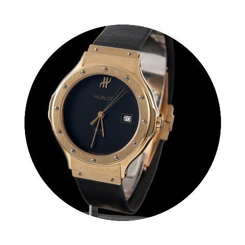 Hublot classic yellow gold medium size...
