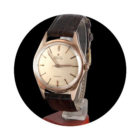 Zenith captain automatic rose gold men s...