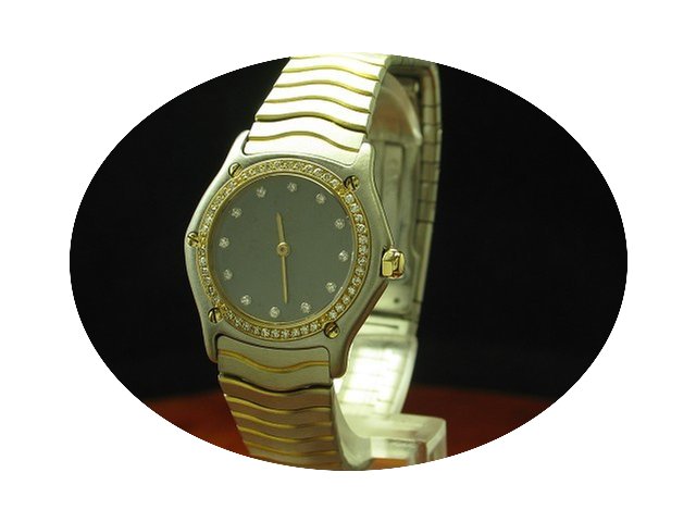 Ebel Classic Wave 18kt 750 Gold / Stahl ...