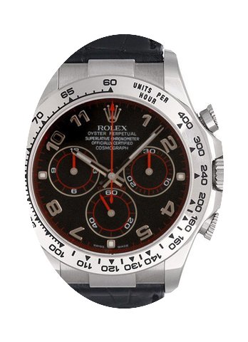 Rolex Daytona White Gold Watch Pre Owned...