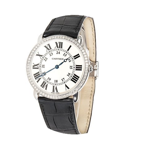 Cartier BRAND-NEW Ronde Louis 18K Gold &...