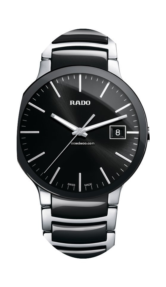 Rado Centrix Index schwarz Datum Keramik...