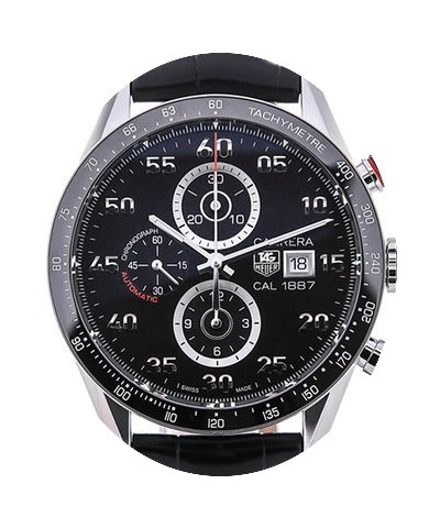 TAG Heuer Carrera Chronograph 43 Black D...