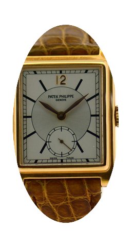 Patek Philippe 18k Pink Gold Gondolo, Re...