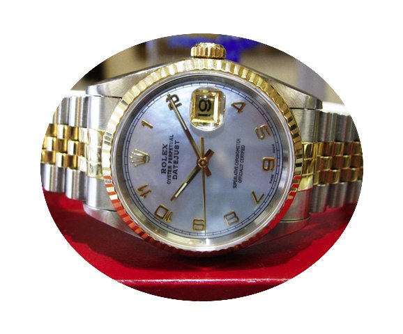 Rolex Oyster Perpetual Datejust Yellow G...