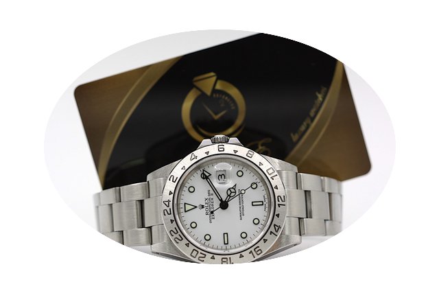 Rolex Explorer II 16570 Serial Y Like Ne...