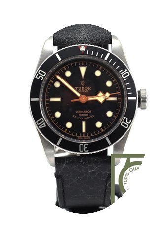 Tudor Heritage Black Bay black leather 7...