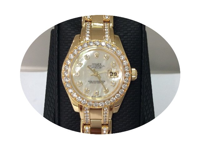 Rolex Ref. 80298 Pearlmaster 18k Y/g W/ ...